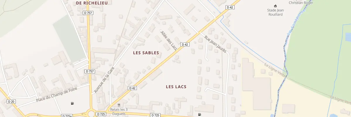 Plan du 4 Rue du Stade à Lencloître