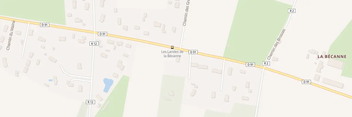 Plan du 1311 Rte de Parence à Fatines