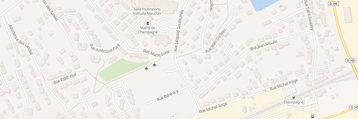 Plan du 3 Rue Jean Cocteau à Champagné