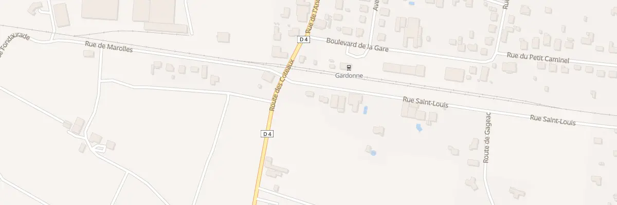 Plan du 199 Rue Saint Louis à Gardonne