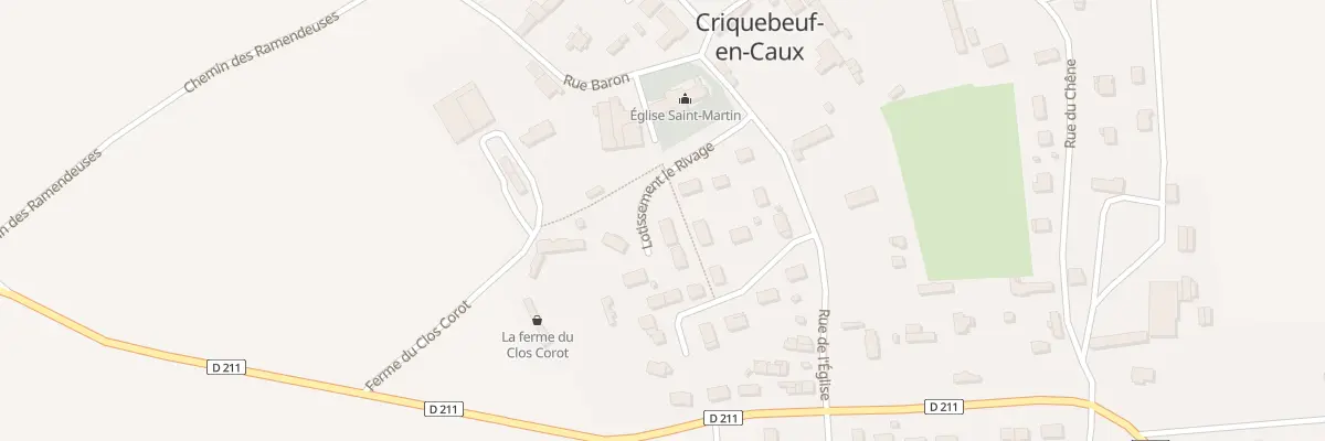 Plan du 4 Pl de la Mairie à Criquebeuf-en-Caux