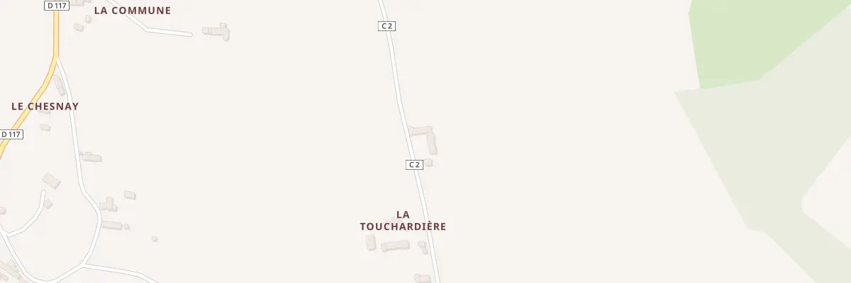 Plan du 1 La Petite Harangere à Monhoudou