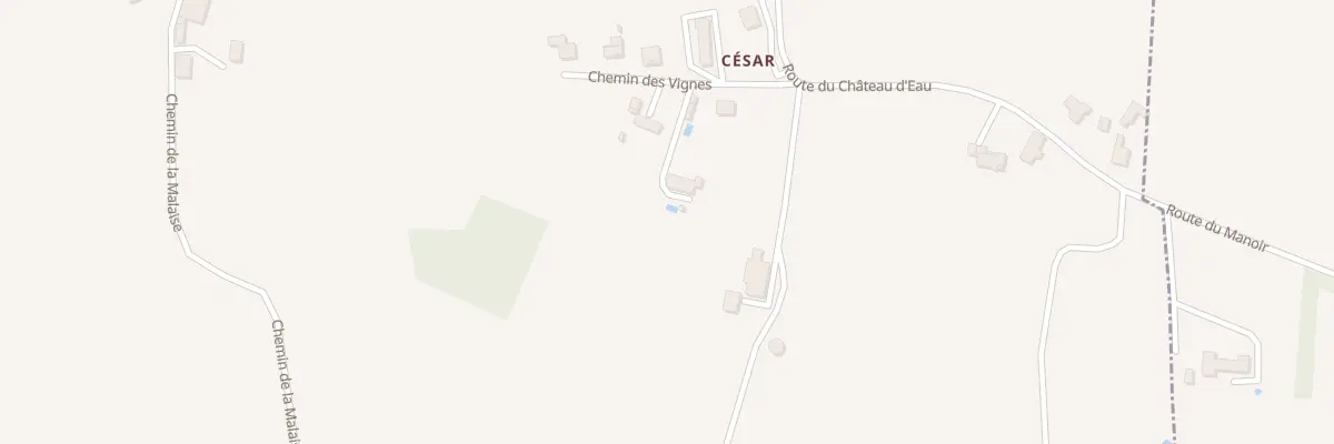 Plan du 13 Cesar à Saussignac