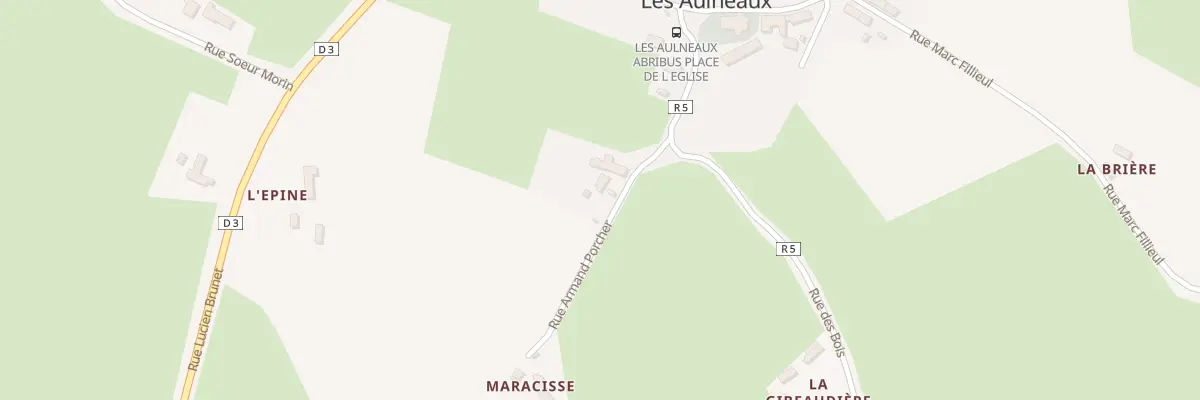 Plan du 5035 Le Carrefour aux Aulneaux