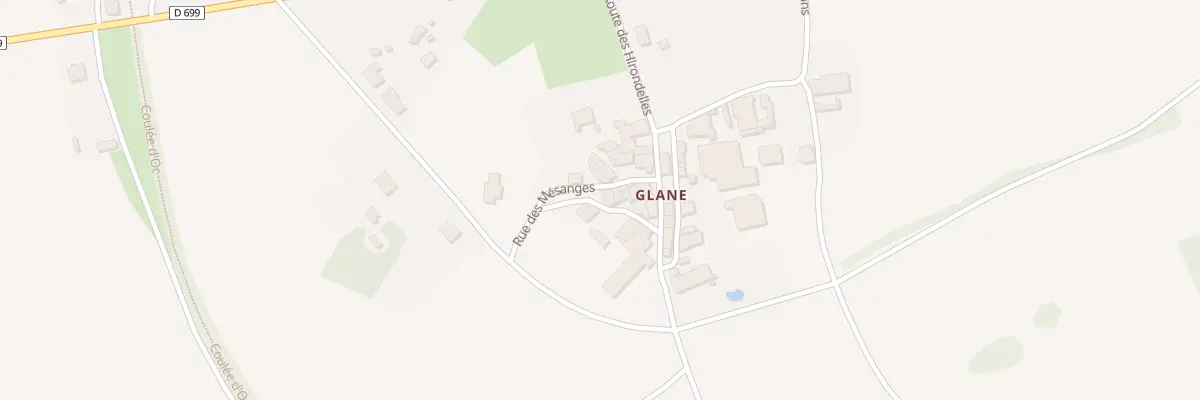 Plan du 3 Rue des Mésanges à Pranzac