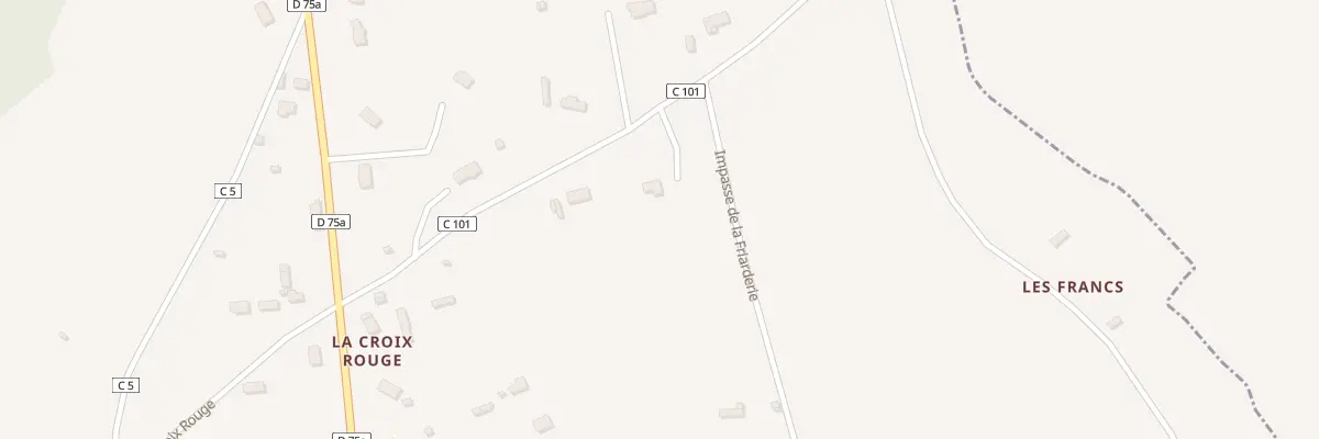 Plan du 265 Che de la Croix Rouge à Courtonne-la-Meurdrac