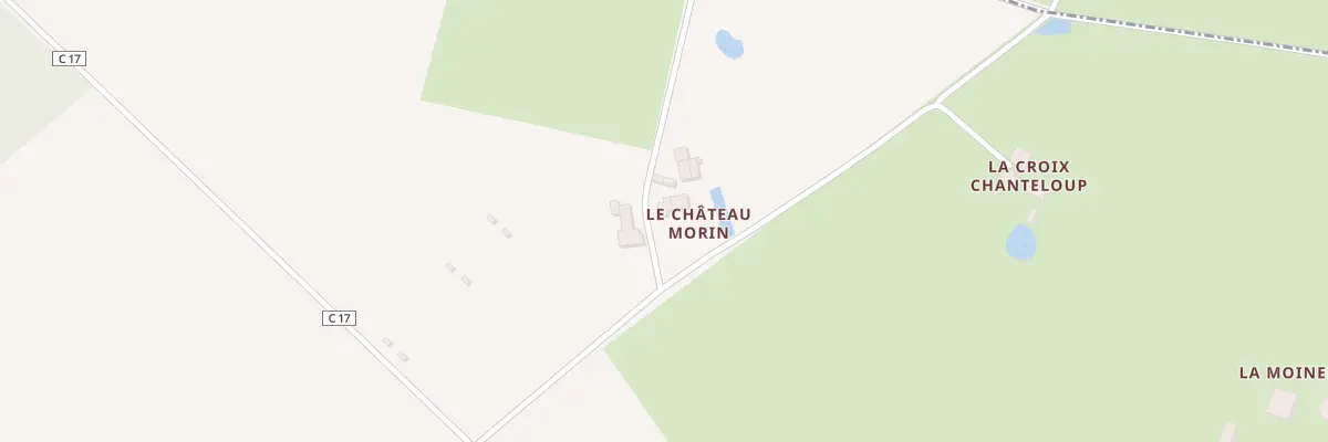Plan du 230 Chem de Château Morin à Courcelles-de-Touraine