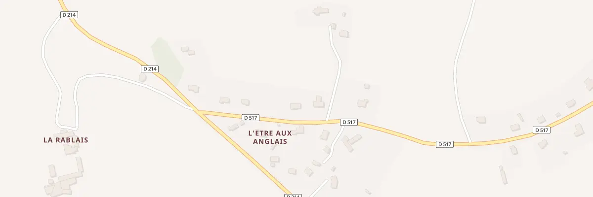 Plan du 192 L’Etre aux Anglais à Saint-Aubin-d’Appenai
