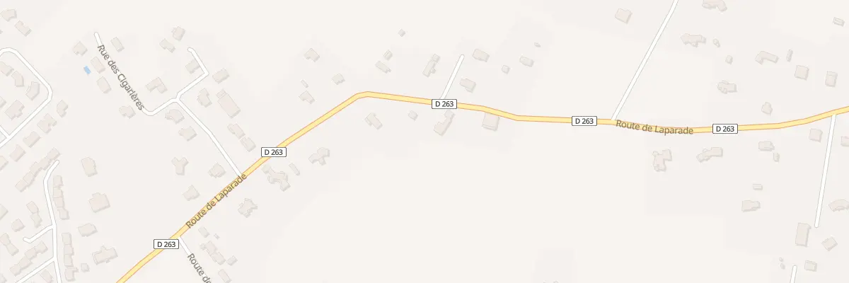Plan du 374 Rte de Laparade à Tonneins
