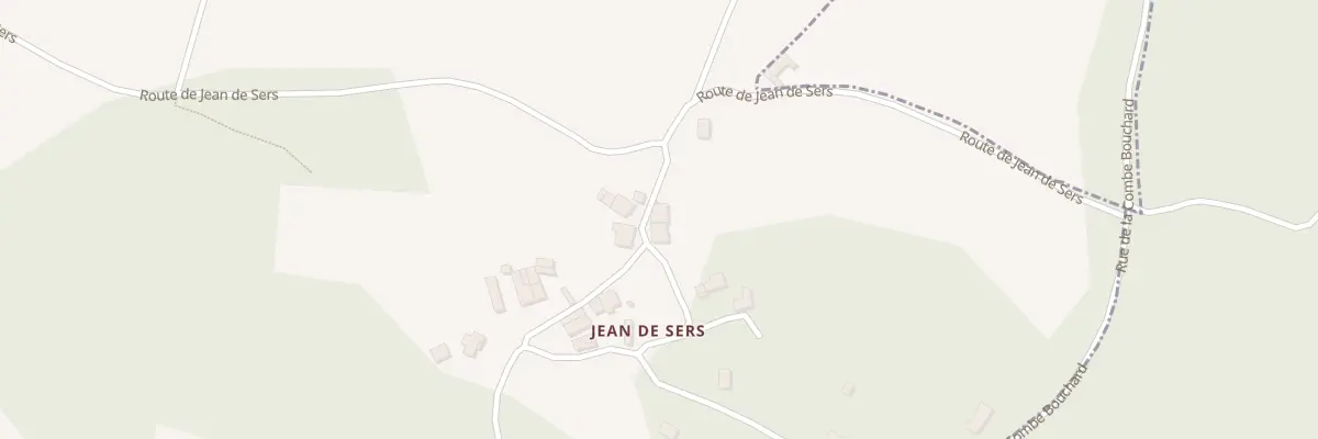 Plan du 5060 Jean de Sers à Sers