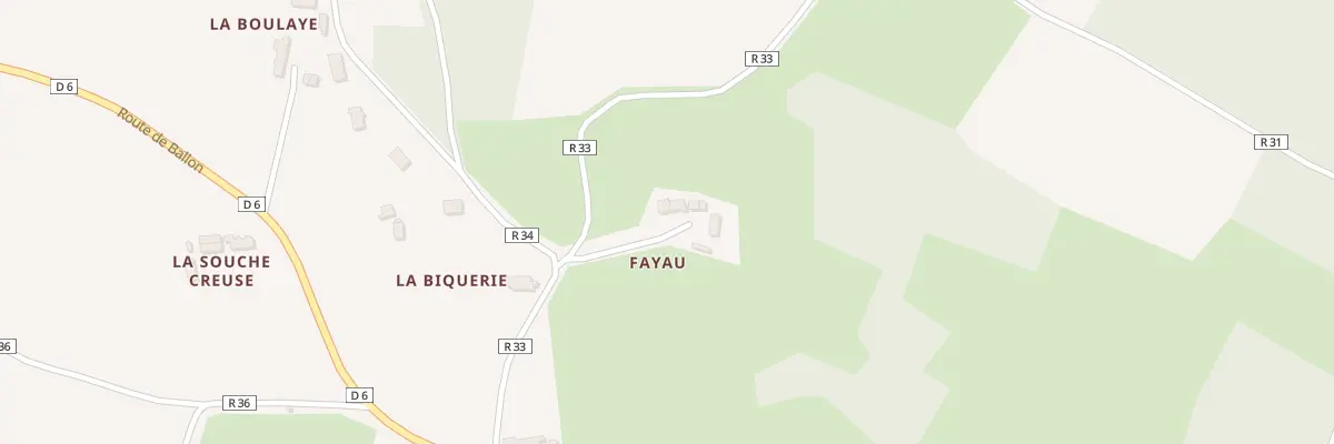 Plan du 160F Che de Vigne Es Loup à Courcemont