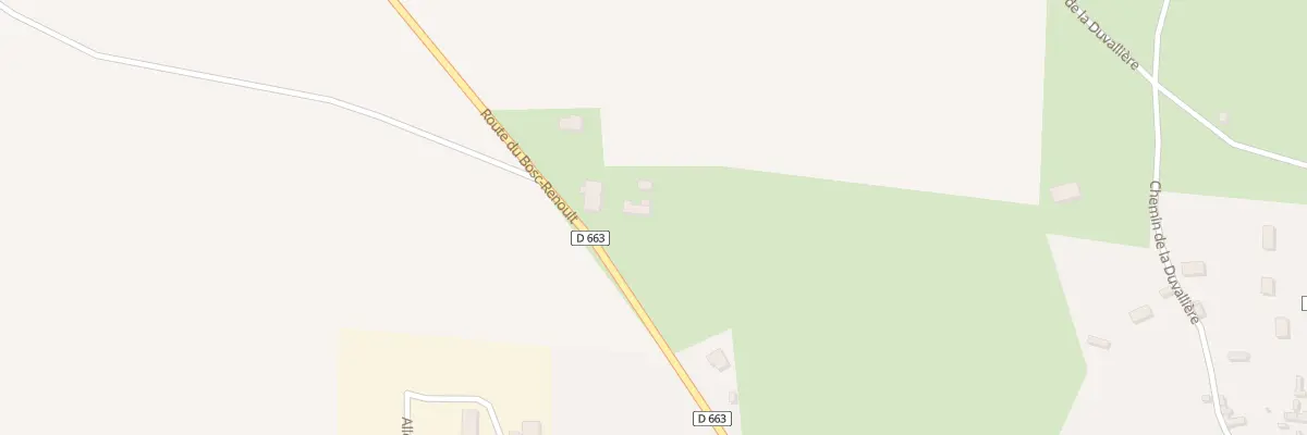 Plan du 8 Rte du Bosc-Renoult à Sap-en-Auge