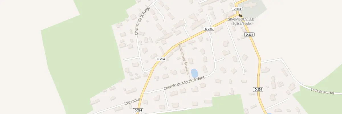 Plan du 5136 Le Village à Graimbouville