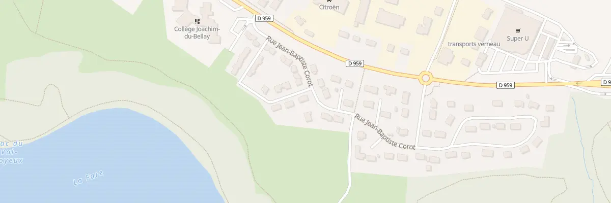 Plan du 15 Rue Constant Troyon à Château-la-Vallière