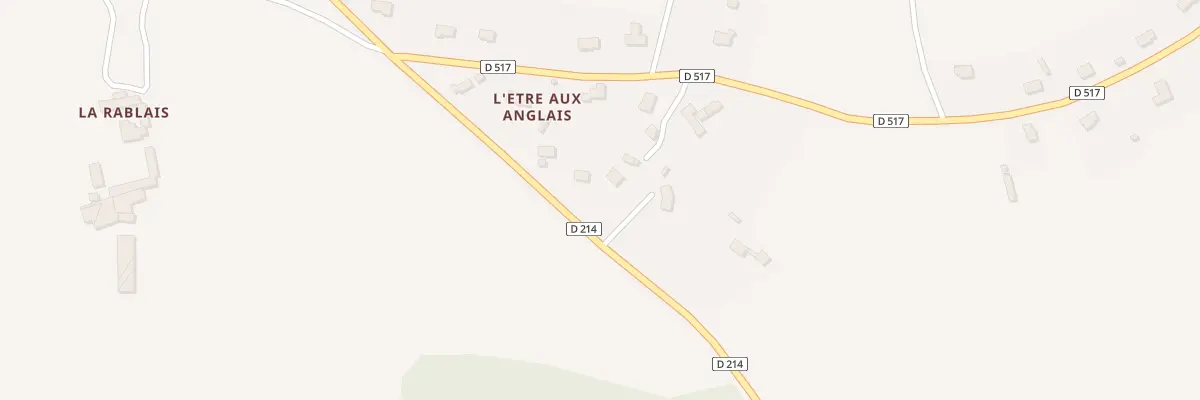 Plan du 55 L’Etre aux Anglais à Saint-Aubin-d’Appenai