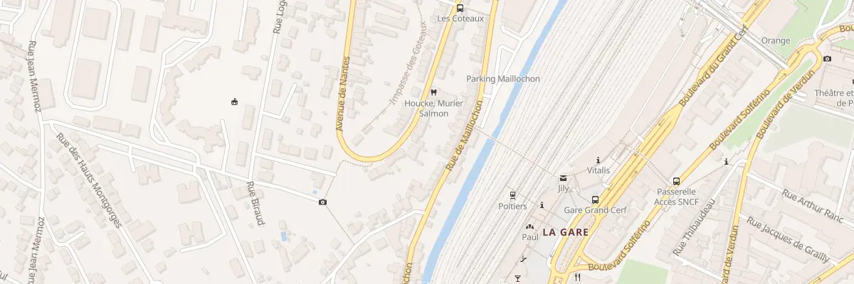 Plan du 129 Av de Nantes à Poitiers
