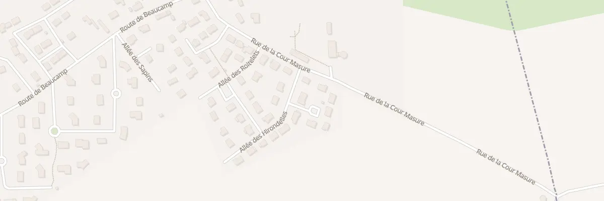 Plan du 30 All des Hirondelles à Saint-Aubin-Routot