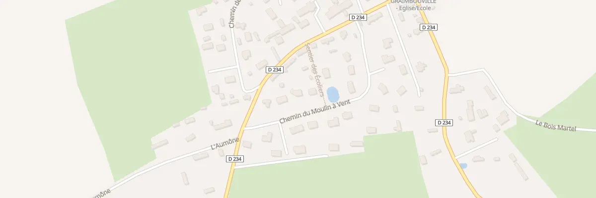 Plan du 226 Che du Moulin à Vent à Graimbouville
