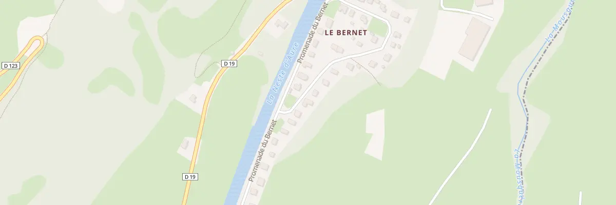 Plan du 16 Prom du Bernet à Vielle-Aure