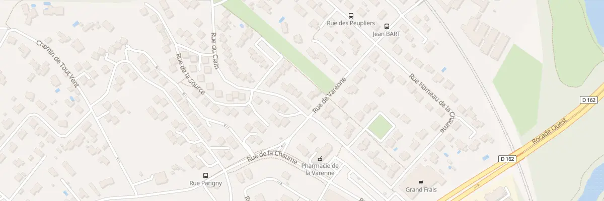 Plan du 4 Rue du Clain à Saint-Benoît