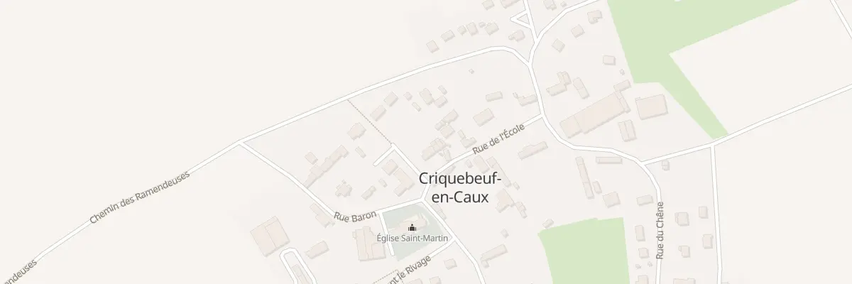 Plan du 39 Rue de l’Ecole à Criquebeuf-en-Caux