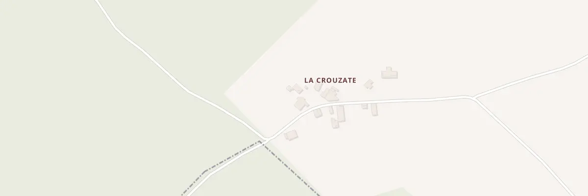 Plan du 8 La Crouzate à Nanteuil-en-Vallée