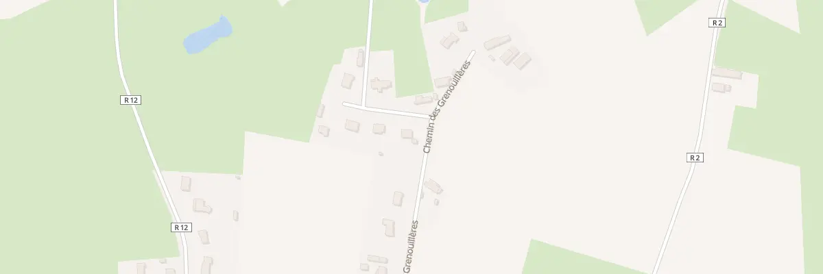 Plan du 281 Che des Grenouilleres à Fatines