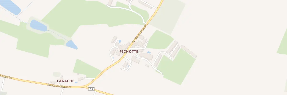 Plan du 72 Pichotte à Fréchou