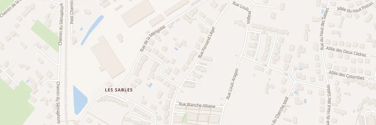 Plan du 17 Rue Fernand Léger à Poitiers