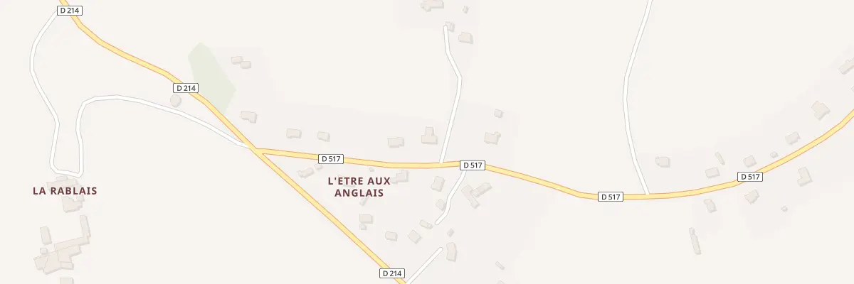 Plan du 191 L’Etre aux Anglais à Saint-Aubin-d’Appenai