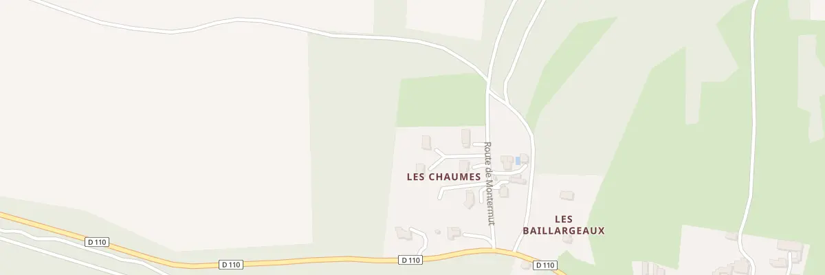 Plan du 13 Rte de Montermut à Bunzac