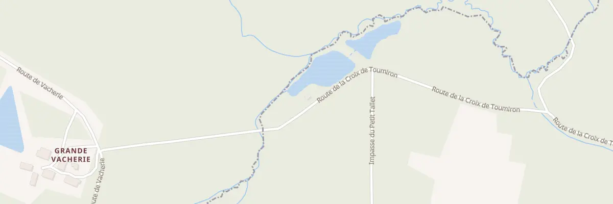 Plan du 2944 Rte de la Croix de Toumiron à Beauronne