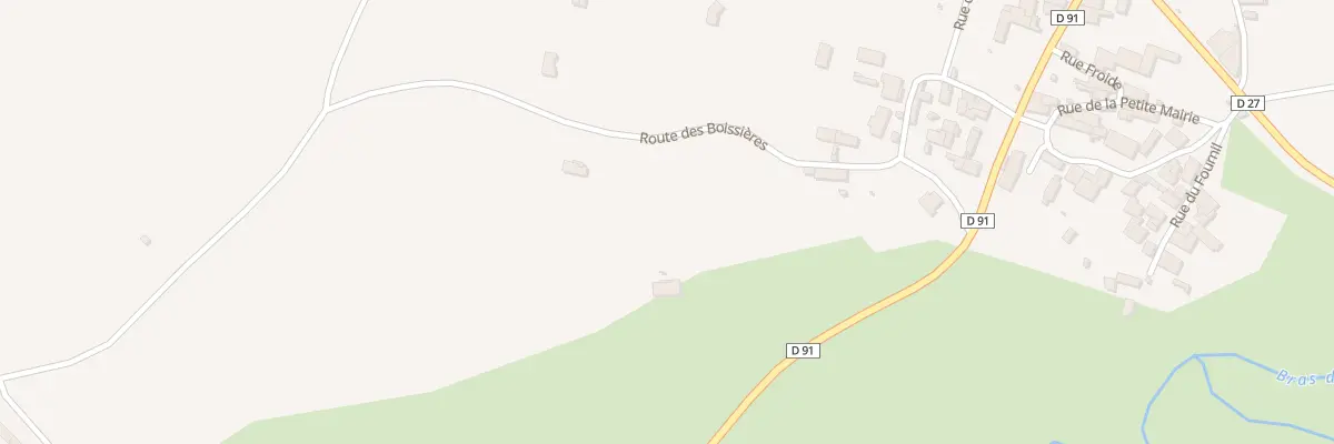 Plan du 9 Rte des Boissieres à Saint-Mary