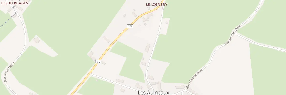 Plan du 7 Rue Ernestine Odic aux Aulneaux