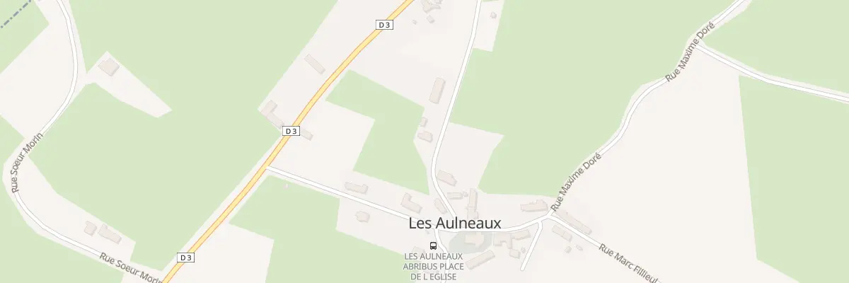 Plan du 3 Rue Ernestine Odic aux Aulneaux