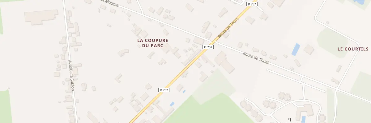 Plan du 6 Av de la Coupure du Parc à Chaveignes