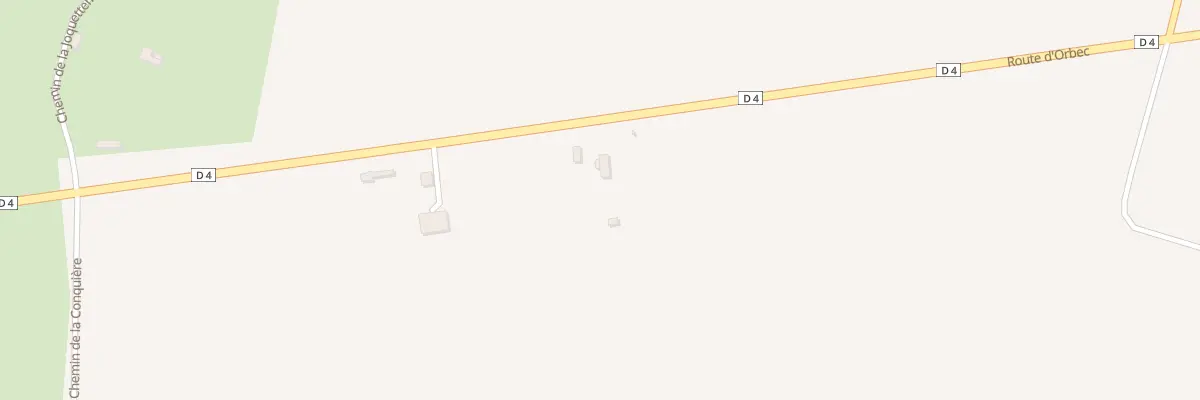 Plan du 5384 Rte d’Orbec à Livarot-Pays-d’Auge