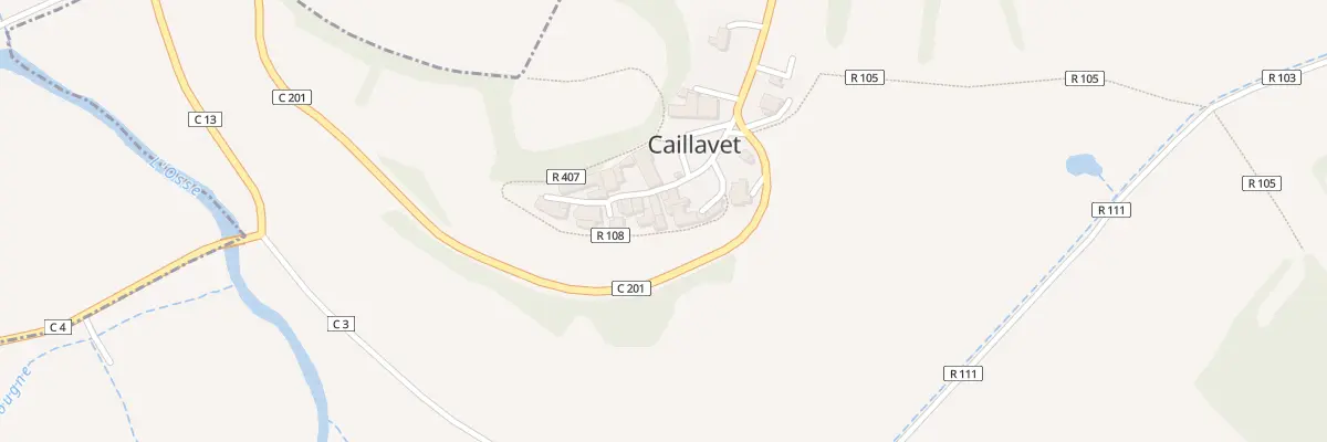 Plan du 81 Rue de L’église à Caillavet