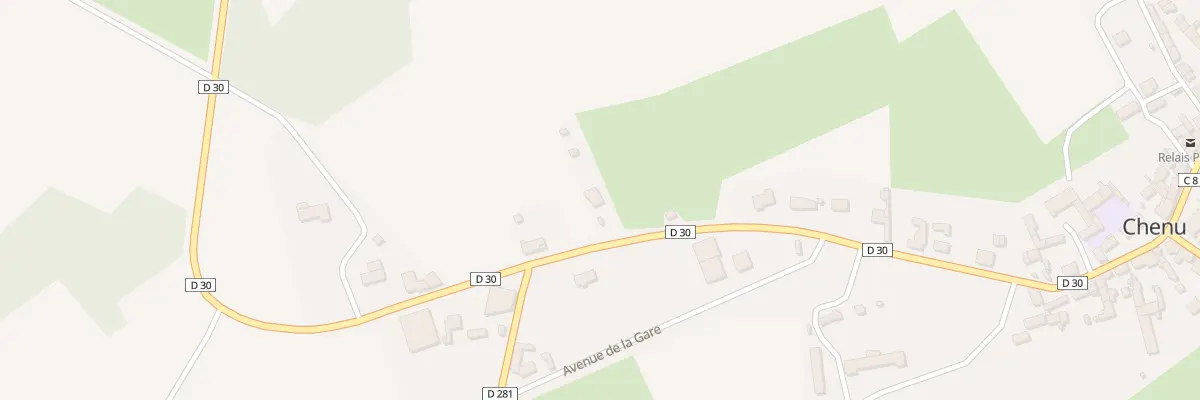 Plan du 18 Rue Principale à Chenu