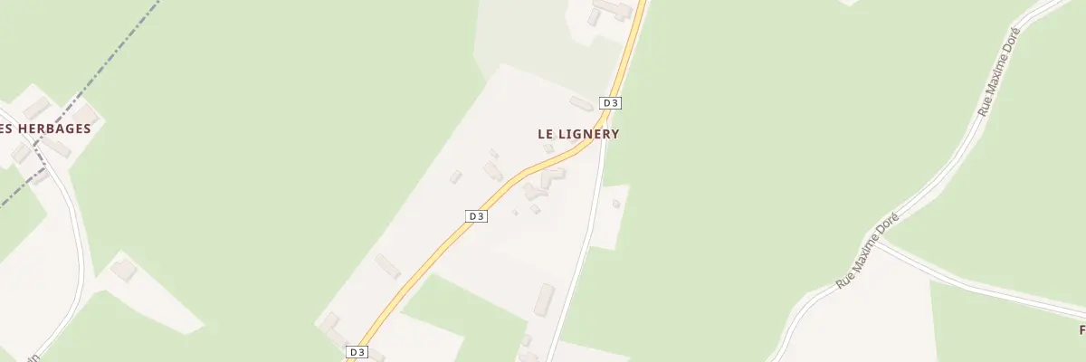 Plan du 5058 Le Lignery aux Aulneaux