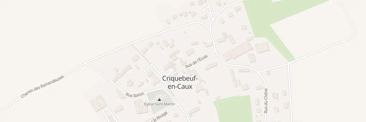 Plan du 87 Rue de l’Ecole à Criquebeuf-en-Caux