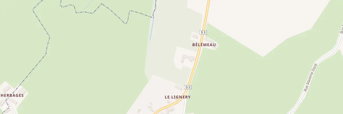 Plan du 5050 Le Lunel aux Aulneaux