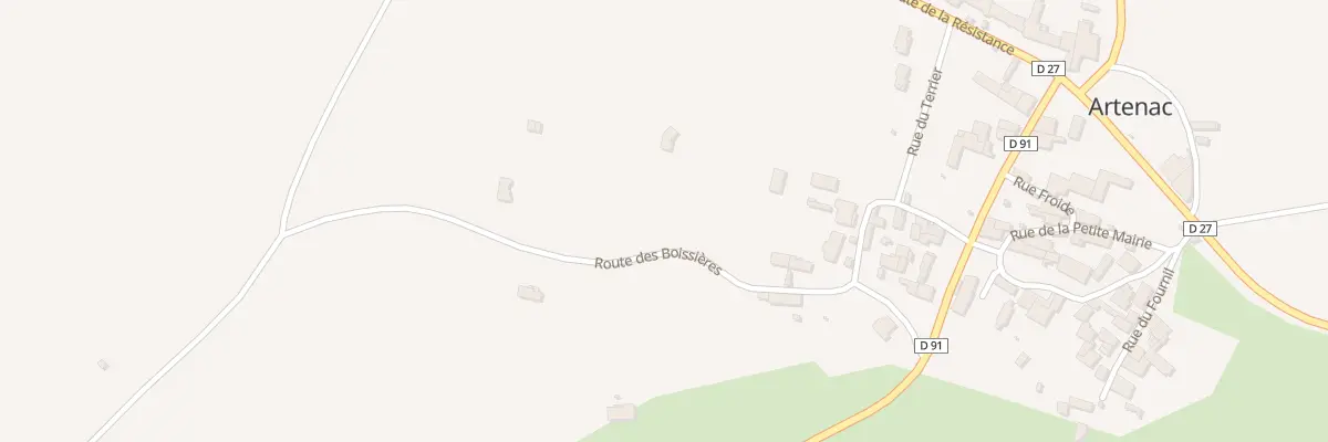 Plan du 20 Rte des Boissieres à Saint-Mary