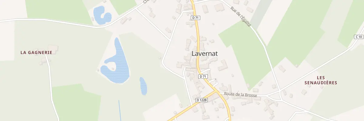 Plan du 1 Rte de Verneil Le Chetif à Lavernat