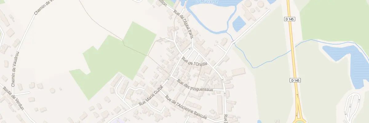 Plan du 11 Rue de l’Oreille à Champagné
