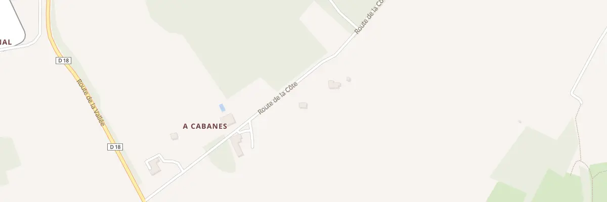 Plan du 9000 Cabane à Thénac
