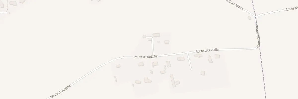 Plan du 256 Rte d’Oudalle à Saint-Aubin-Routot