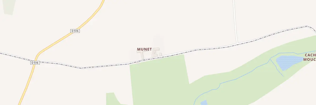 Plan du 3 Munet à Lémeré