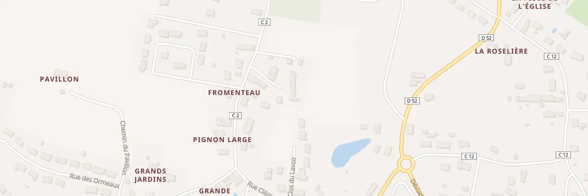 Plan du 22 Rue Clément Maudet à Saint-Mars-d’Outillé