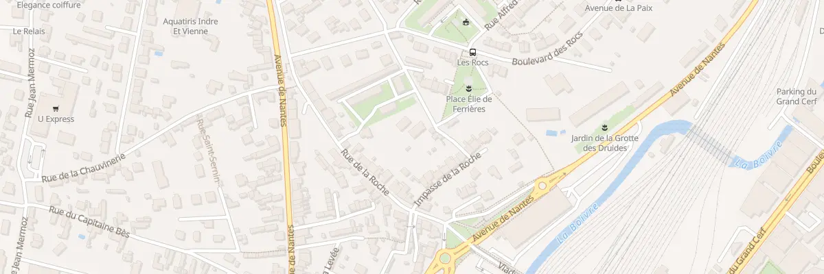 Plan du 28 Rue du Clos de la Roche à Poitiers
